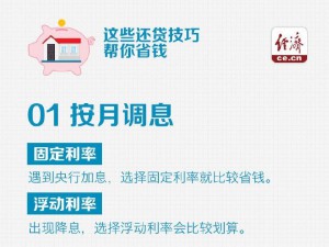 如何节省房贷？